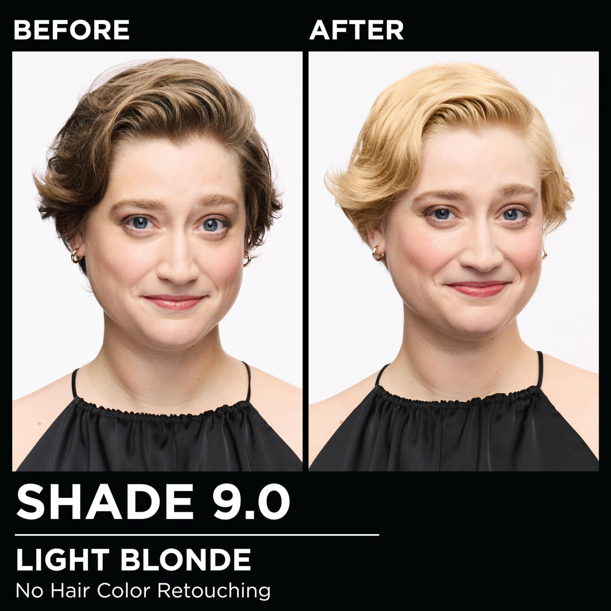 Garnier Olia Hair Color 9.0 Light Blonde developer applicator