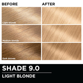 Garnier Olia Hair Color 9.0 Light Blonde gloves included