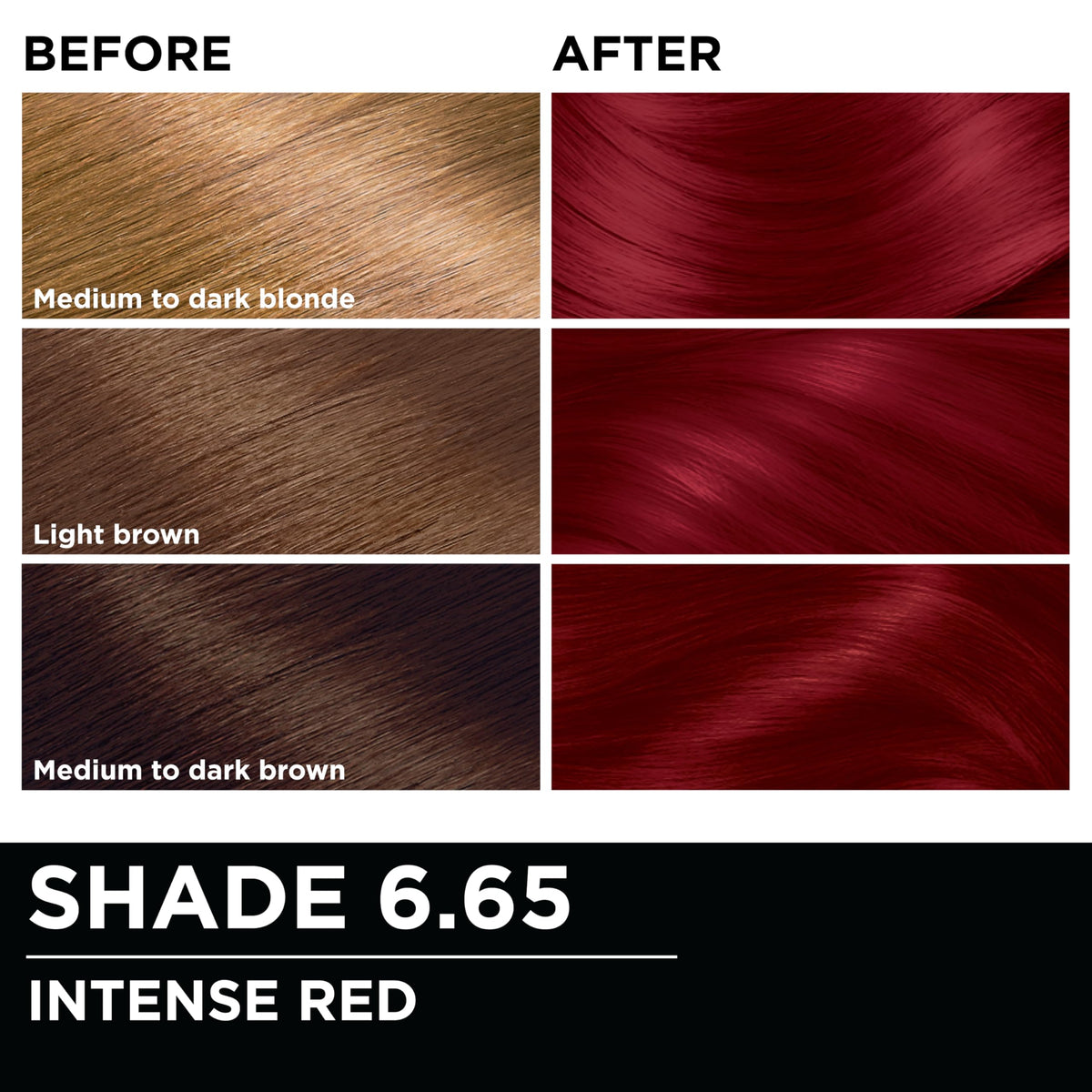 Garnier Olia Hair Color instruction sheet