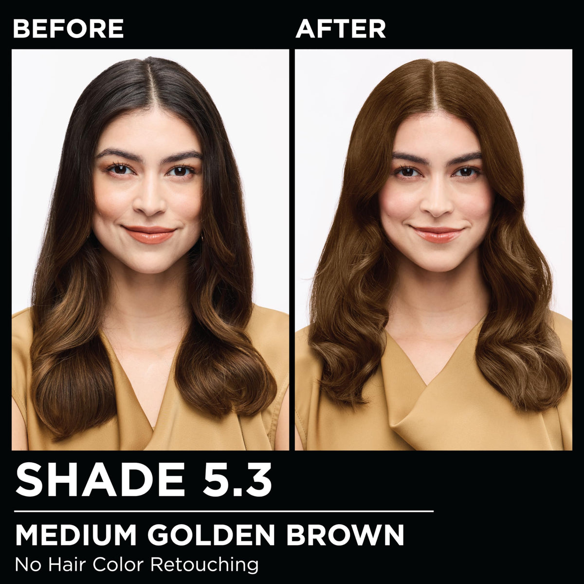 Garnier Olia hair dye kit contents including developer and colorant