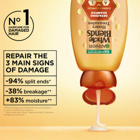 Garnier Whole Blends Honey Treasures set with packaging