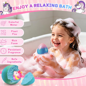 GDXINYES bath bombs arranged for display