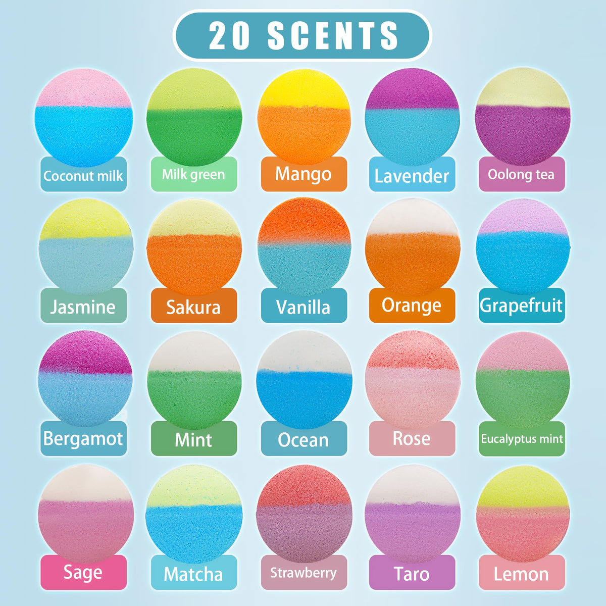 GDXINYES Bath Bombs in a fun bath time scene