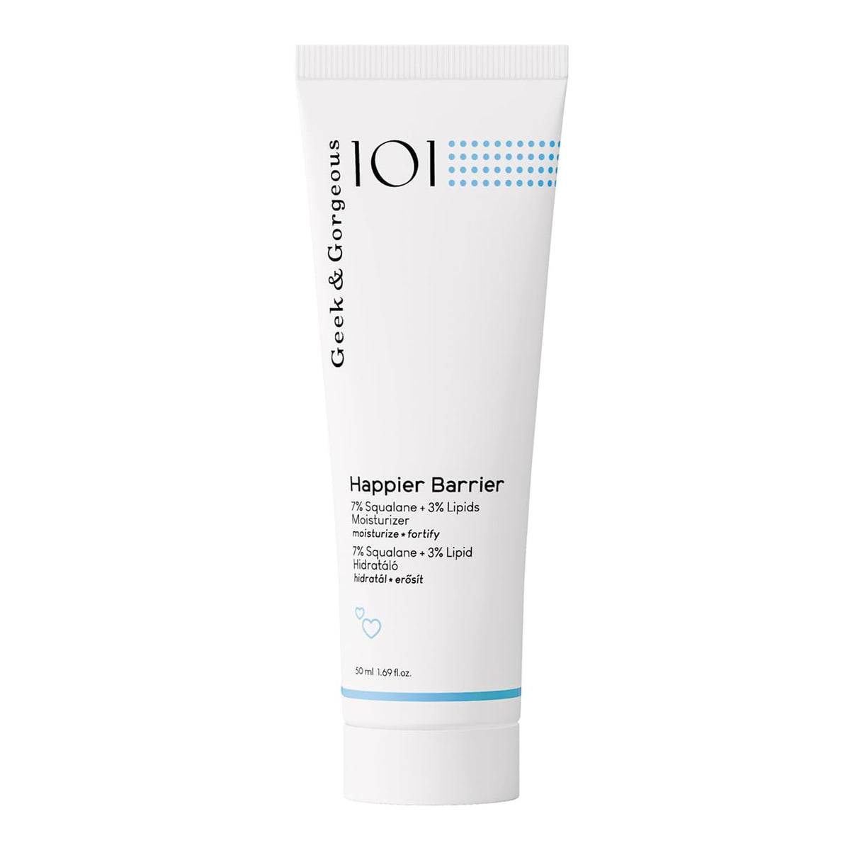 Geek & Gorgeous Happier Barrier Moisturizer front view 60g