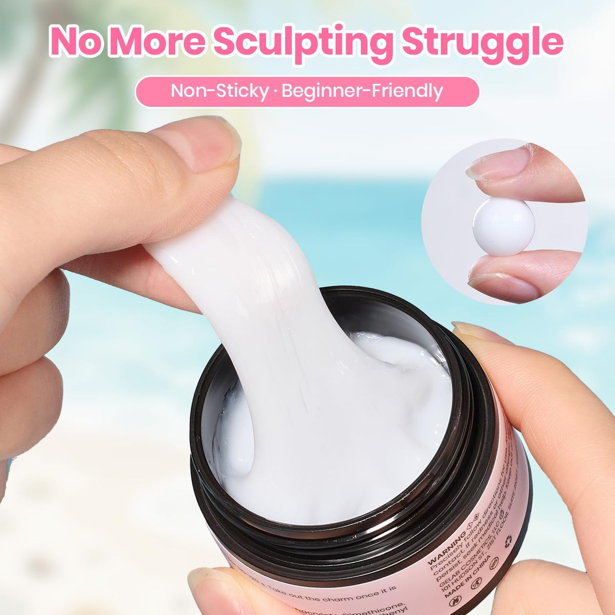 gel picker and double-ended silicone pen for nail art