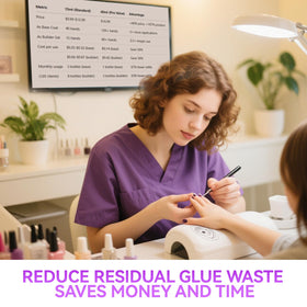 gelike ec Gel Nail Glue 40 mL on salon table