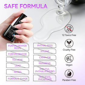 gelike ec Gel Nail Glue texture demonstration