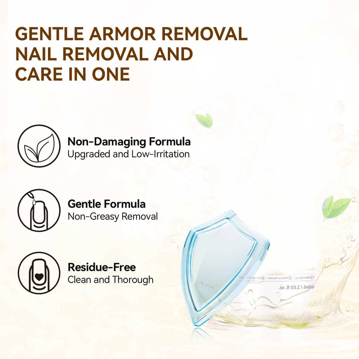 gelike ec Nail Glue Remover Oil in a nail care setting