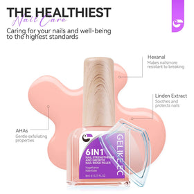 gelike ec Nail Strengthener Protein 50g in lifestyle setting