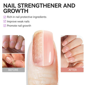 gelike ec Nail Strengthener Protein 50g with nail art tools