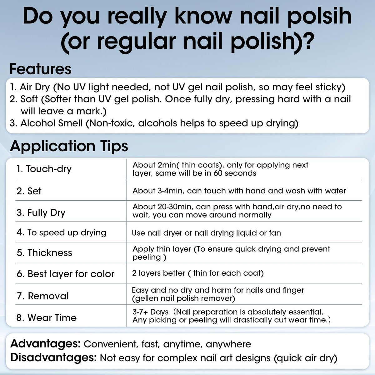 GELLEN 4 In 1 Clear Nail Polish Base Coat on a nail wheel