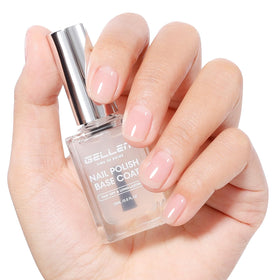 GELLEN Clear Base Coat Nail Polish bottle front view