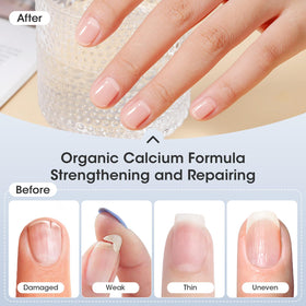 GELLEN Clear Base Coat Nail Polish bottle side view