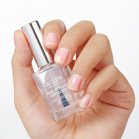 GELLEN Clear Nail Polish Top Coat Shine bottle front view