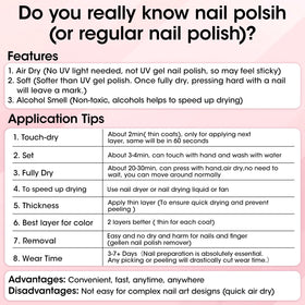 GELLEN nail polish applied on toenails