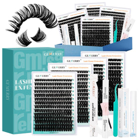 GEMERRY 728Pcs Cluster Lashes Kit packaging front view