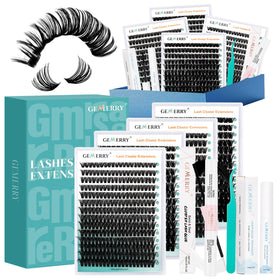 GEMERRY 882Pcs Lashes Clusters Kit packaging front view