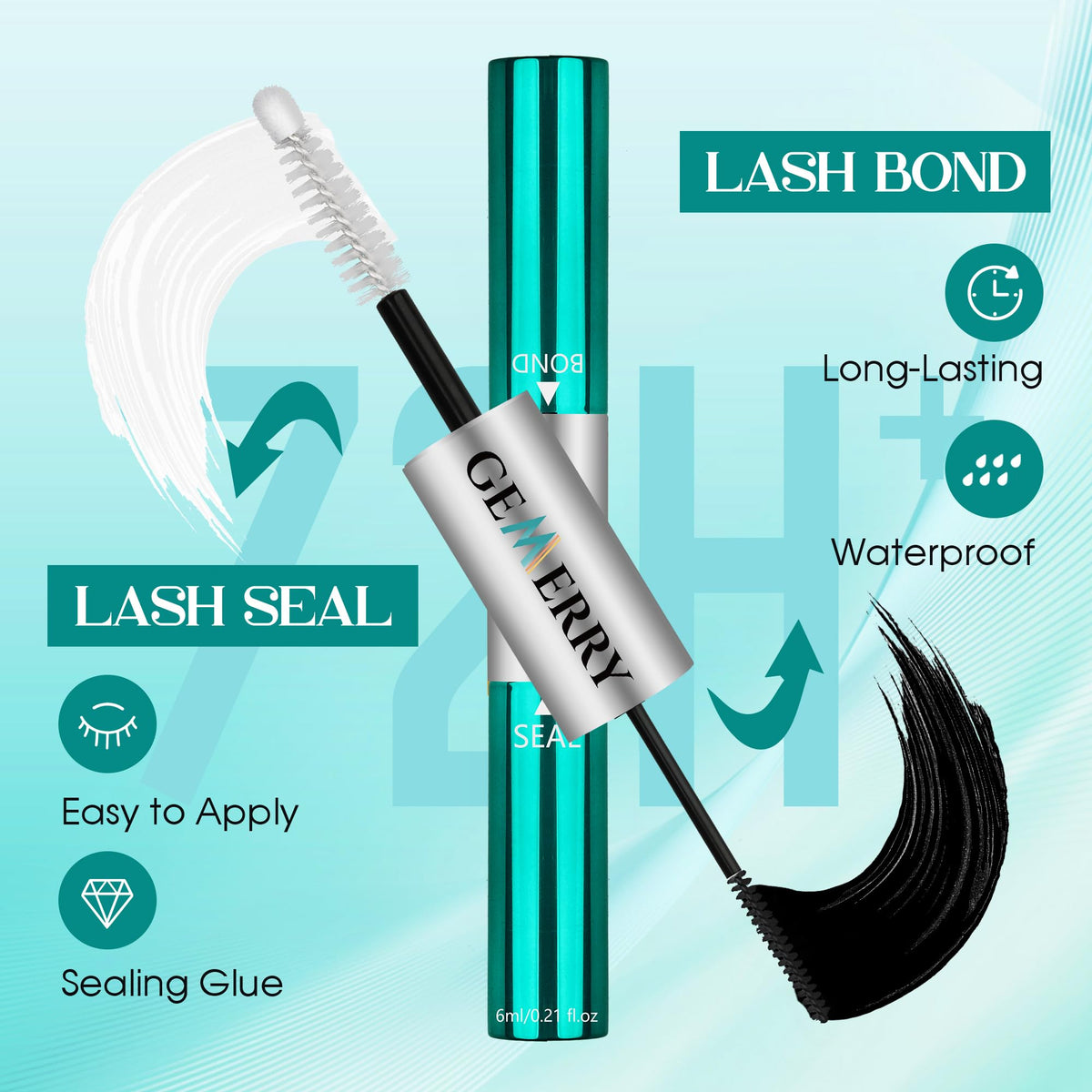 GEMERRY Thick Lash Clusters Kit packaging front view
