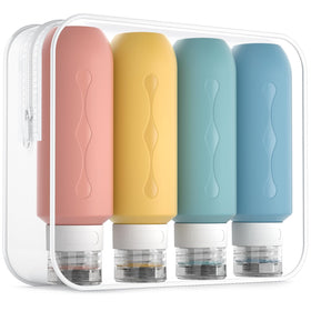 Gemice Travel Bottles 6oz set with clear PVC bag