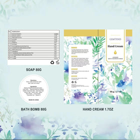 GEMTEND Spa Gift Basket beautifully packaged
