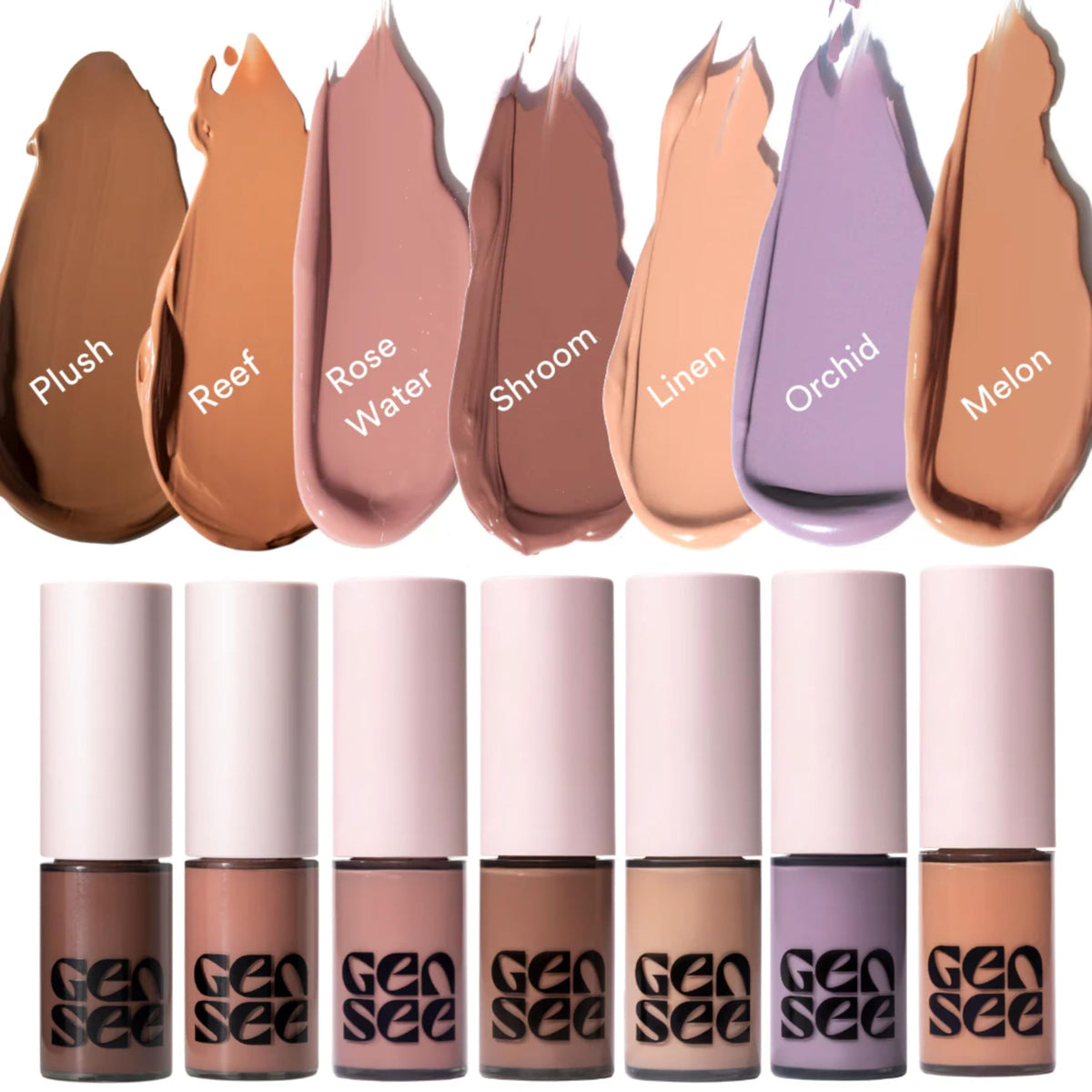 Gen See Mixed Media Matte Liquid Eyeshadow in application
