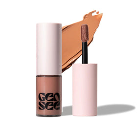 Gen See Mixed Media Matte Liquid Eyeshadow Reef Cream front view