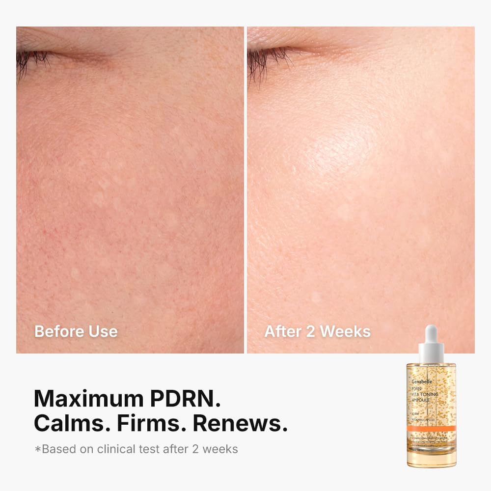 Genabelle PDRN Vitamin C Serum texture close-up