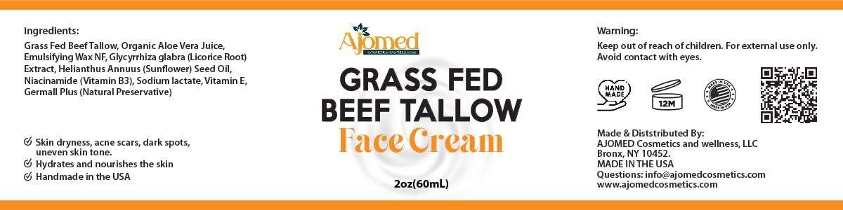 Generic Beef Tallow Face Moisturizer 150g lifestyle shot