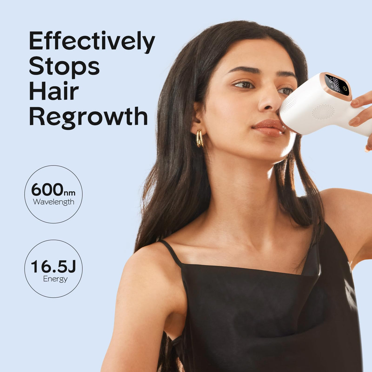 Generic IPL Hair Removal Device packaging and accessories