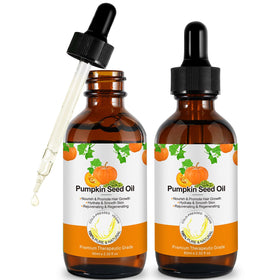 Generic Pumpkin Seed Oil 2 Pack front view with packaging