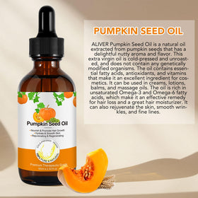 Generic Pumpkin Seed Oil used in a skincare routine