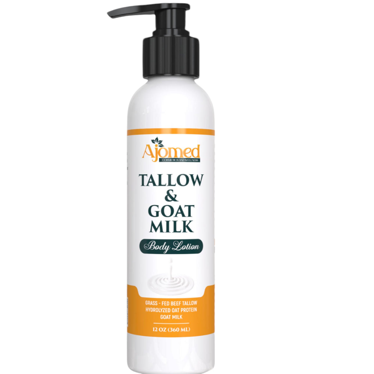 Generic Tallow & Goat Milk Body Lotion 12 OZ front view