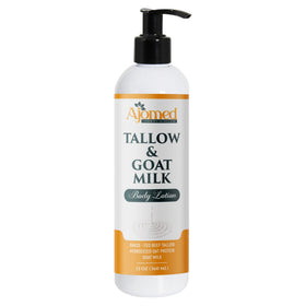 Generic Tallow & Goat Milk Body Lotion 12 OZ Lavender Vanilla front view