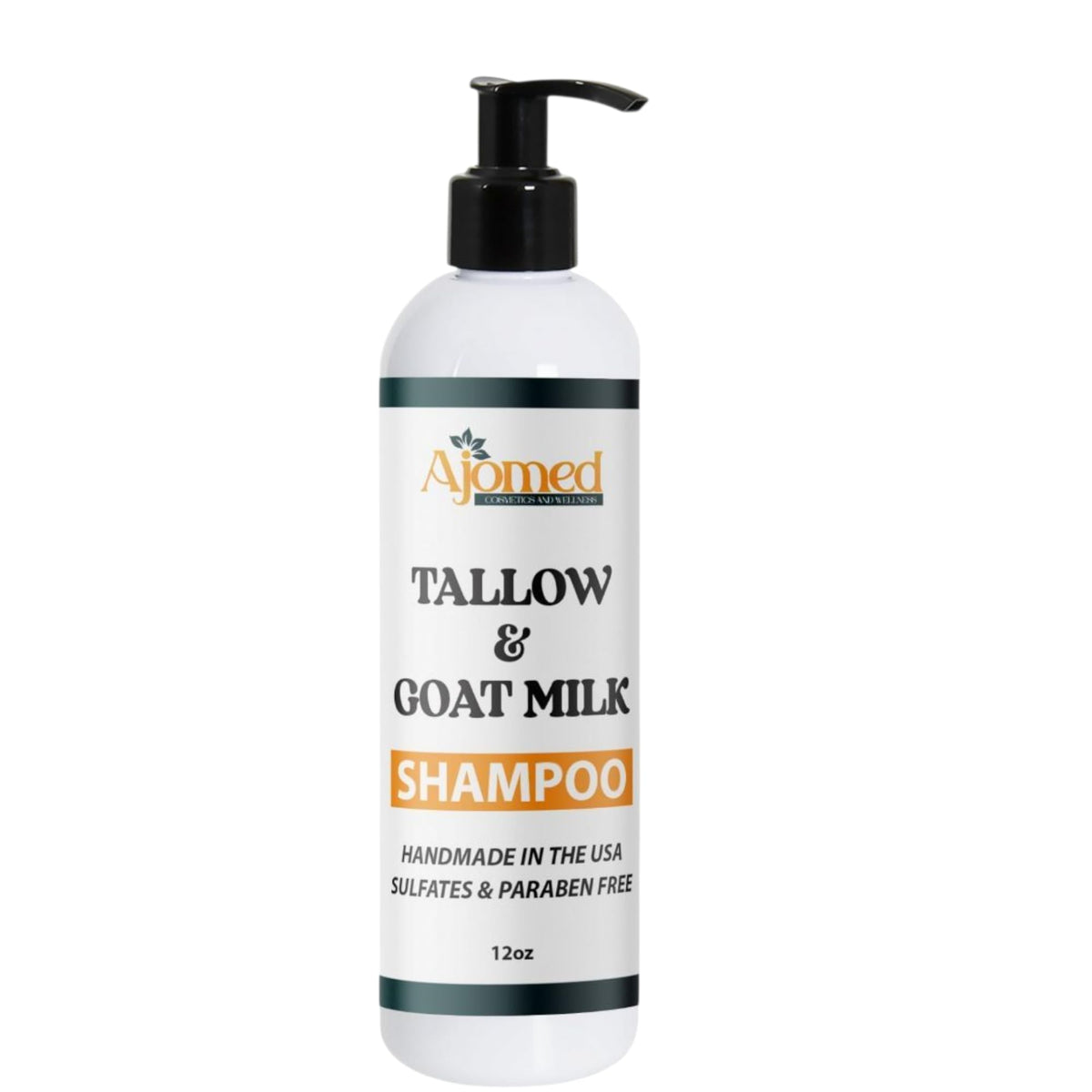 Generic Tallow & Goat Milk Shampoo with natural ingredients