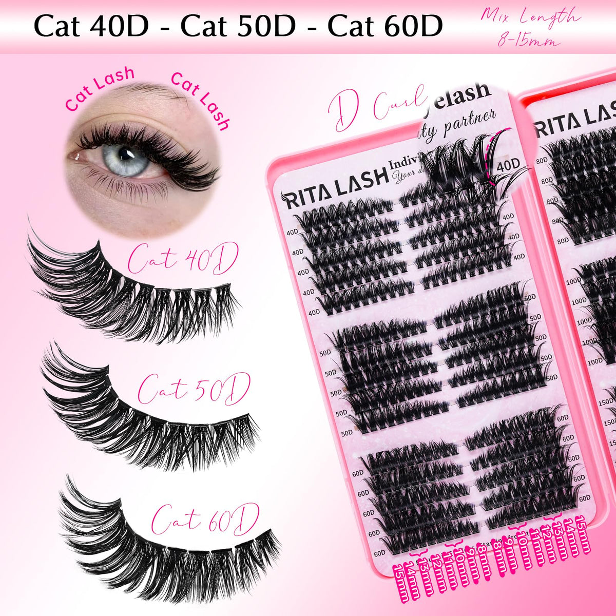 Gentle lash remover from RITALASH kit
