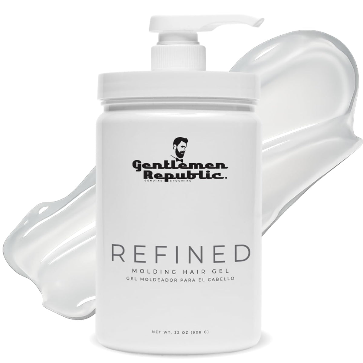 Gentlemen Republic 32oz Refined Hair Gel front view