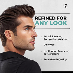 Gentlemen Republic 64oz Men's Hair Gel being applied to hair