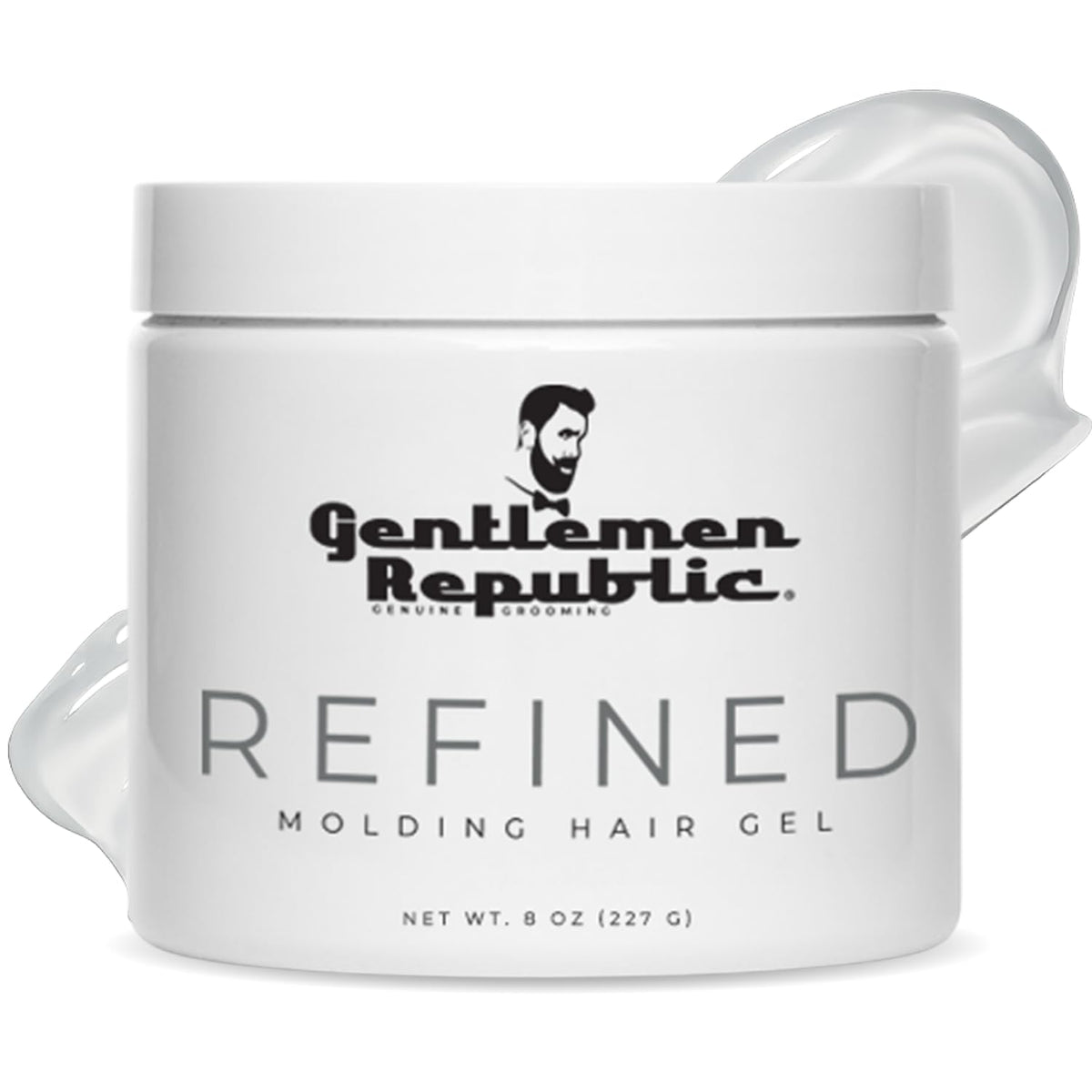 Gentlemen Republic 8oz Refined Hair Gel front view