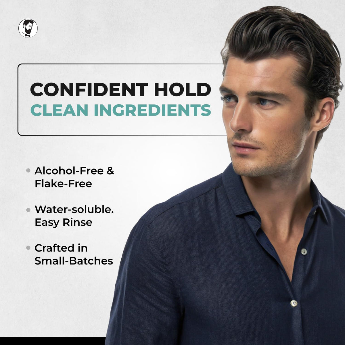 Gentlemen Republic Hair Gel 16oz pump bottle side view