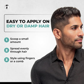 Gentlemen Republic Hair Gel for versatile styling