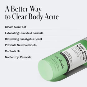 Geologie Acne Control Body Wash bottle with twist top