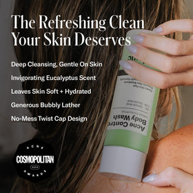 Geologie Acne Control Body Wash texture close-up