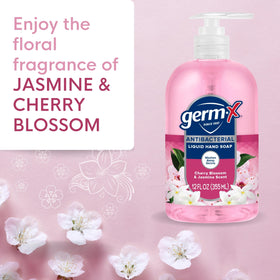 Germ-X Antibacterial Hand Soap 12 Oz pump bottle close-up