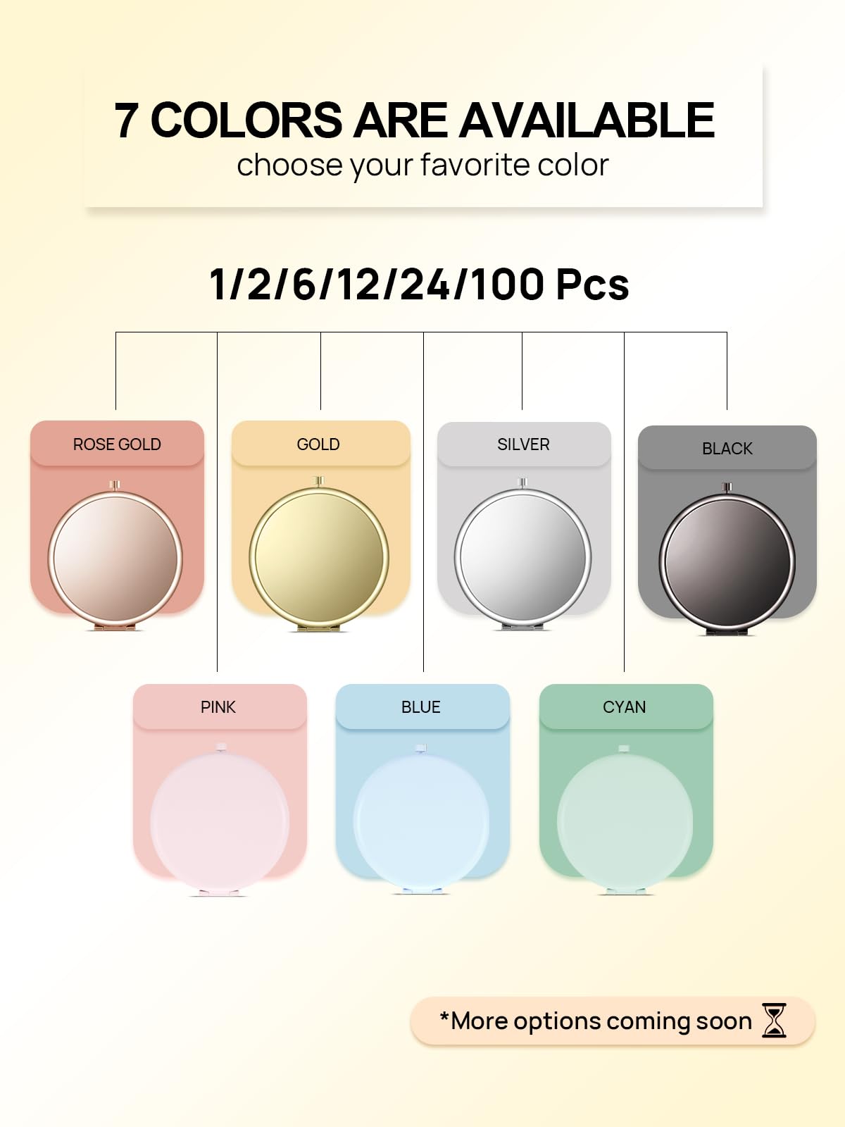 Getinbulk Compact Mirror in Pink