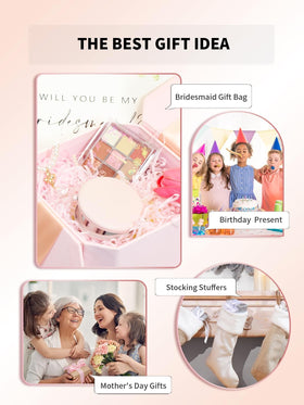 Getinbulk compact mirror showing push-button for easy opening
