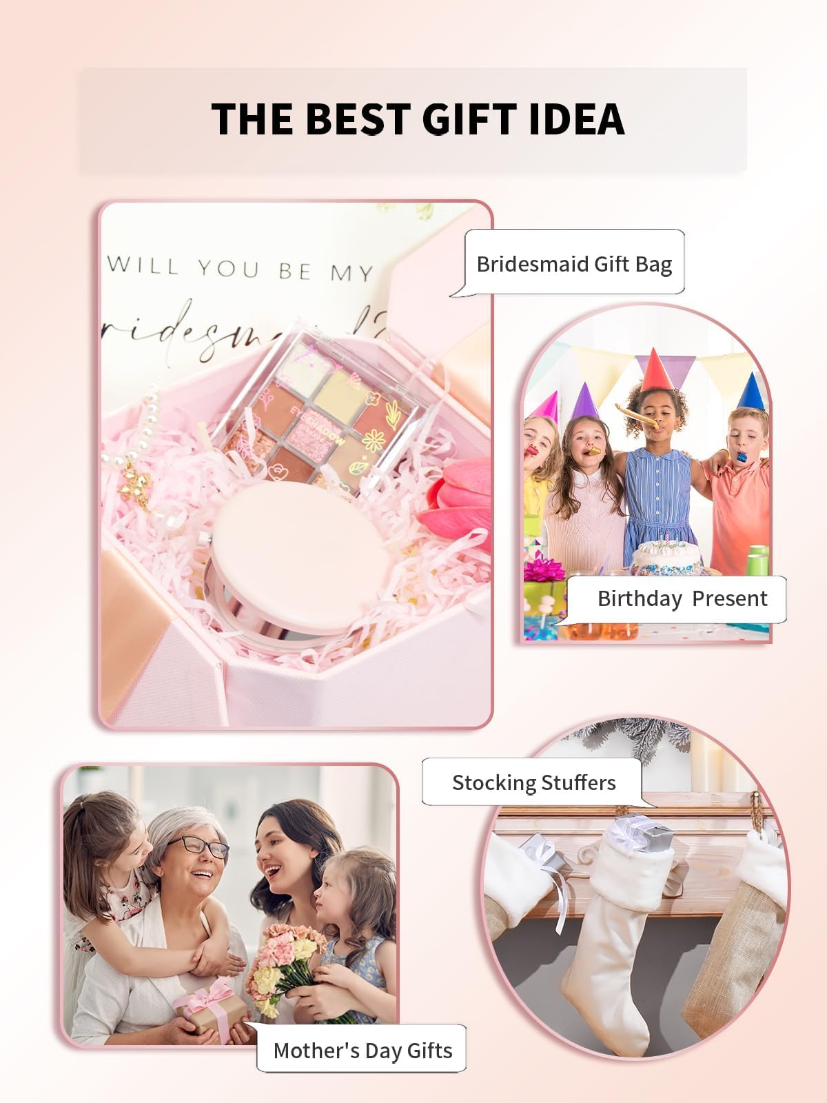 Getinbulk Compact Mirror with DIY customization options