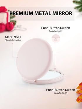 Getinbulk compact mirrors arranged in a vibrant colour display
