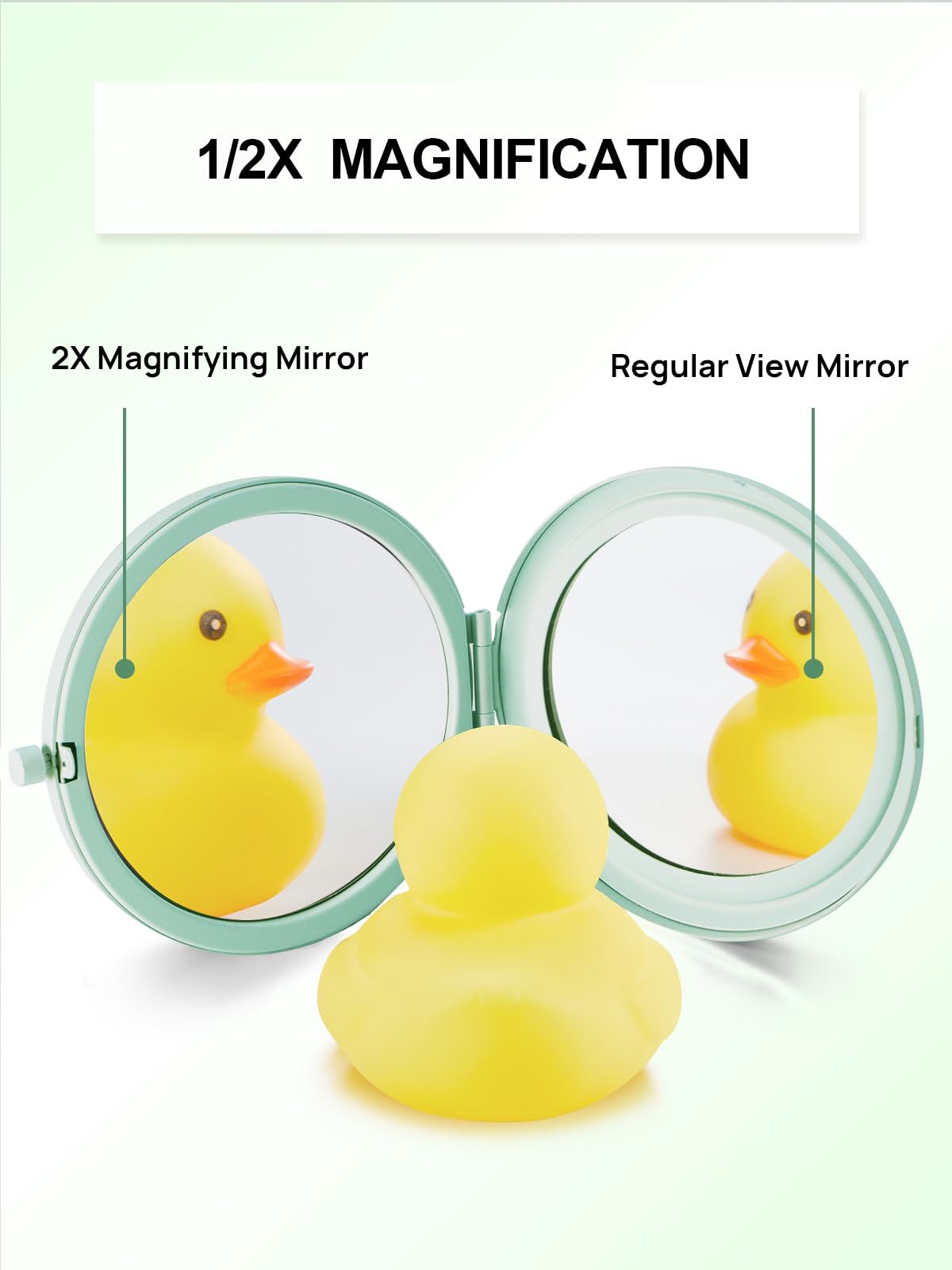 Getinbulk compact mirrors in various colours including gold and pink