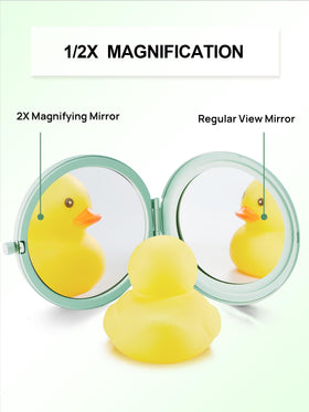 Getinbulk compact mirrors in various colours including gold and pink
