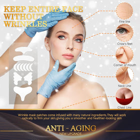 GETPUNA silicone pads for forehead and neck